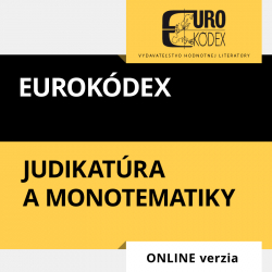 Eurokdex judikatra a monotematiky