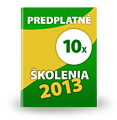 �kolenia - predplatn� 10 vstupov