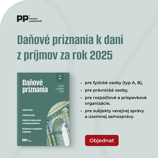 Da�ov� priznania k dani z pr�jmov za rok 2025