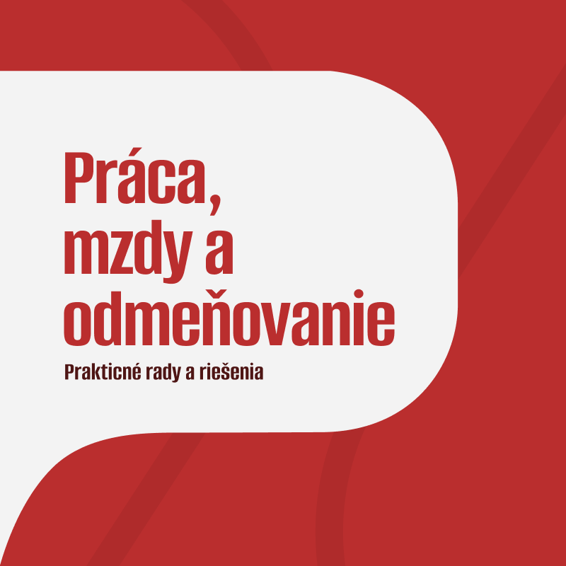 Práca, mzdy a odmeňovanie (Online verzia)