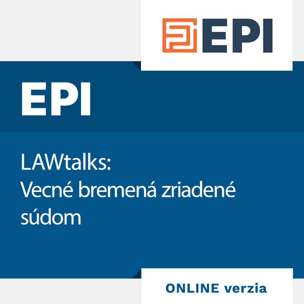 LAWtalks - Vecné bremená zriadené súdom