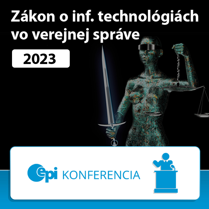 Zákon o informaèných technológiách vo verejnej správe 2023