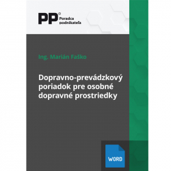 Dopravno-prevdzkov poriadok pre osobn dopravn prostriedky