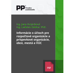 Informcie o toch pre rozpotov organizcie a prspevkov organizcie, obce, mest a VC