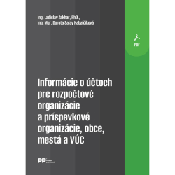 Informácie o účtoch pre rozpočtové organizácie a príspevkové organizácie, obce, mestá a VÚC