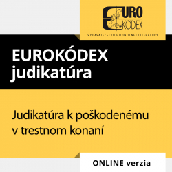 Judikatra k pokodenmu v trestnom konan (ONLINE verzia)