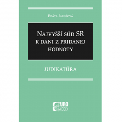 Najvy sd SR k dani z pridanej hodnoty  Judikatra