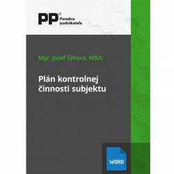 Pln kontrolnej innosti subjektu