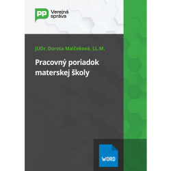 Pracovn poriadok materskej koly