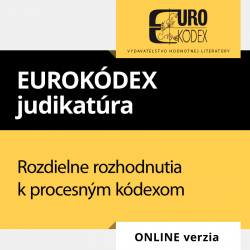 Rozdielne rozhodnutia k procesnm kdexom (ONLINE verzia)