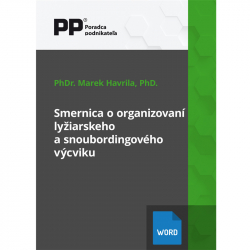 Smernica o organizovan lyiarskeho a snoubordingovho vcviku