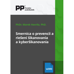 Smernica o prevencii a rieen ikanovania a kyberikanovania