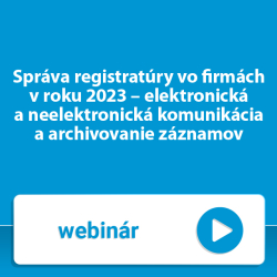 Sprva registratry vo firmch v roku 2023  elektronick a neelektronick komunikcia a archivovanie zznamov