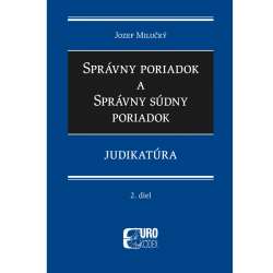 Sprvny poriadok a sprvny sdny poriadok 2. diel - Judikatra