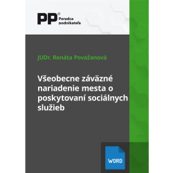 Veobecne zvzn nariadenie mesta o poskytovan socilnych sluieb