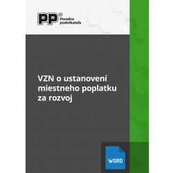 Veobecne zvzn nariadenie o ustanoven miestneho poplatku za rozvoj