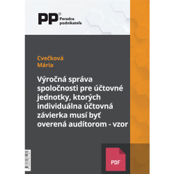 Vron sprva spolonosti pre tovn jednotky, ktorch individulna tovn zvierka mus by overen audtorom - vzor