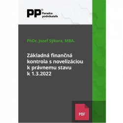 Zkladn finann kontrola s novelizciou k prvnemu stavu k 1.3.2022