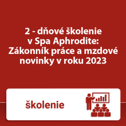 2 - dov kolenie v Spa Aphrodite: Zkonnk prce a mzdov novinky v roku 2023
