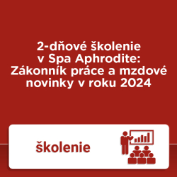 2-dov kolenie v Spa Aphrodite: Zkonnk prce a mzdov novinky v roku 2024