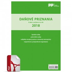 Daňové priznania k dani z príjmov za rok 2018 v PDF