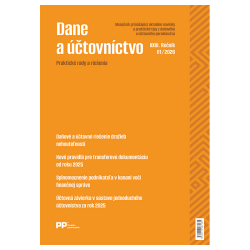 Dane a ��tovn�ctvo 1/2026