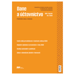 Dane a ��tovn�ctvo 4/2026
