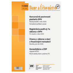 Dane a tovnctvo 11/2025