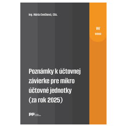 Pozn�mky k ��tovnej z�vierke pre mikro ��tovn� jednotky (za rok 2025)