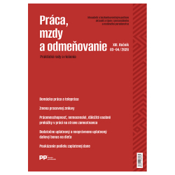 Pr�ca, mzdy a odme�ovanie 3-4/2026