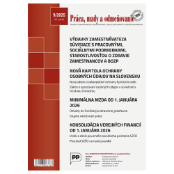 Prca, mzdy a odmeovanie 9/2025