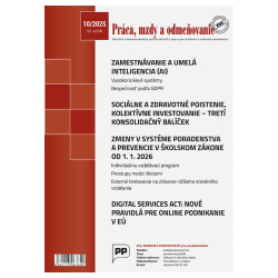 Prca, mzdy a odmeovanie 10/2025