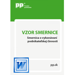 VZOR smernice o vykonvan podnikateskej innosti