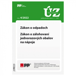 Zkon o odpadoch, Zkon o zlohovan jednorazovch obalov na npoje (2022)