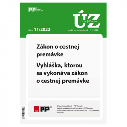 Zkon o cestnej premvke, Vyhlka, ktorou sa vykonva zkon o cestnej premvke