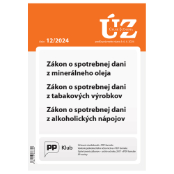 Zkon o spotrebnej dani z minerlneho oleja, Zkon o spotrebnej dani z tabakovch vrobkov, Zkon o spotrebnej dani z alkoholickch npojov