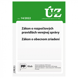 Zkon o rozpotovch pravidlch verejnej sprvy, Zkon o obecnom zriaden