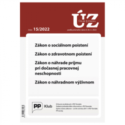Zkon o socilnom poisten, Zkon o zdravotnom poisten, Zkon o nhrade prjmu pri doasnej pracovnej neschopnosti, Zkon o nhradnom vivnom