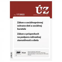 Zkon o socilnoprvnej ochrane det a socilnej kuratele, Zkon o prspevkoch na podporu nhradnej starostlivosti o diea