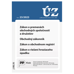 Zkon o premench obchodnch spolonost a drustiev, Obchodn zkonnk, Zkon o obchodnom registri, Zkon o rieen hroziaceho padku