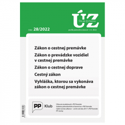 Zkon o cestnej premvke, o prevdzke vozidiel v cestnej premvky, o cestnej doprave, Cestn zkon