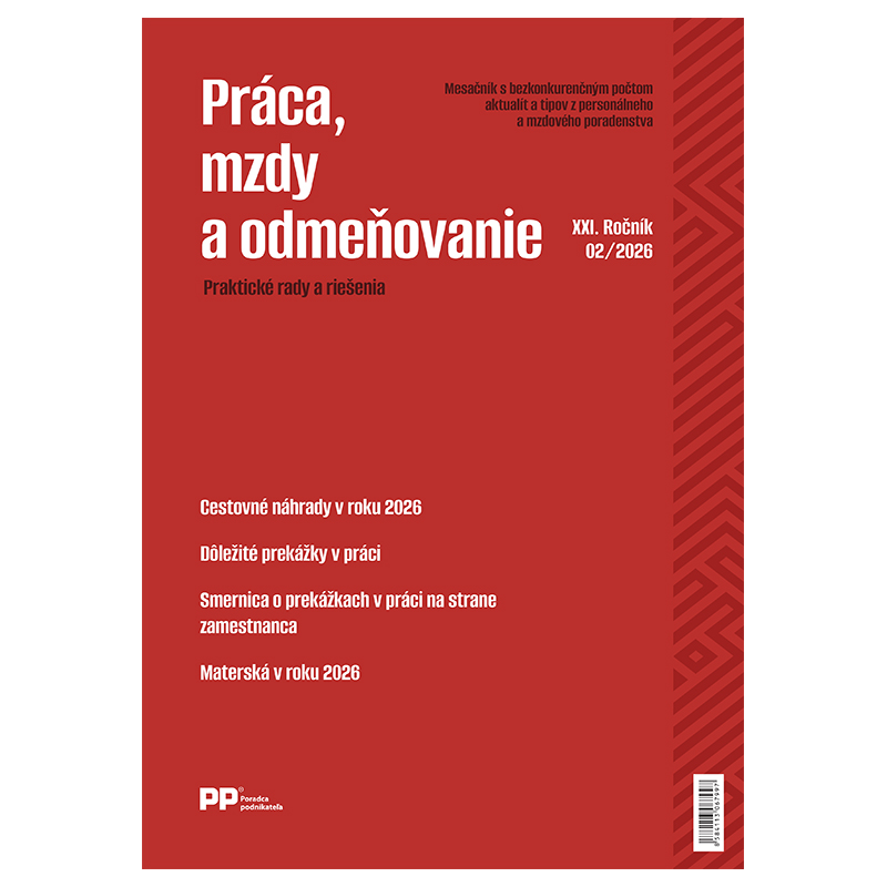 Práca, mzdy a odmeňovanie 2/2026
