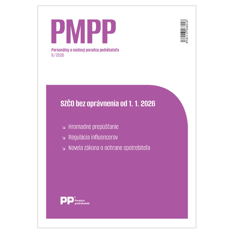 Personálny a mzdový poradca podnikateľa 8/2026