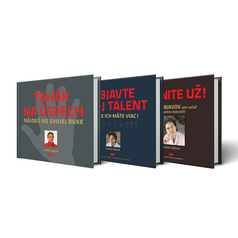 Kolekcia motivačných kníh (3 knihy)