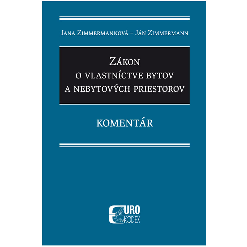 Zákon nrsr o vlastníctve bytov a nebytových priestorov