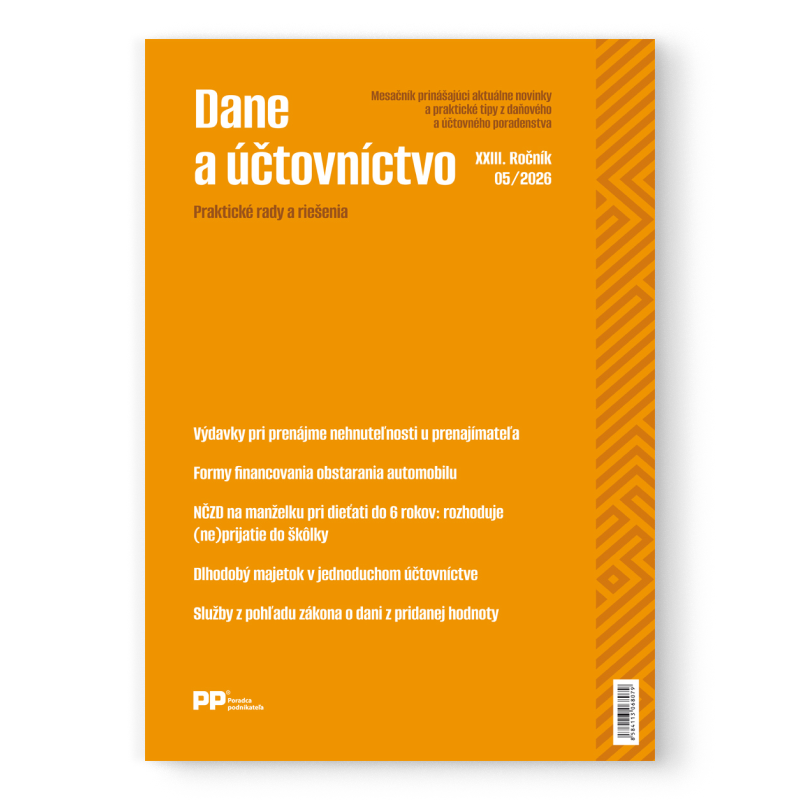 Dane a účtovníctvo 5/2026