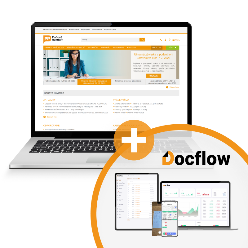 Daňové centrum + Docflow - výhodný balíček